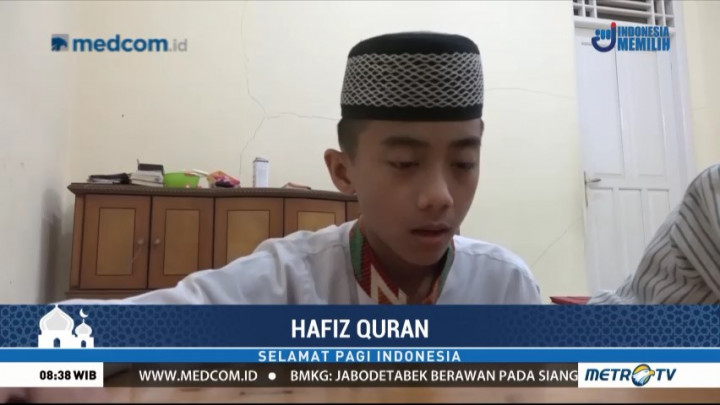 Santri Ini Hafal 30 Juz Alquran dengan Predikat Mumtaz