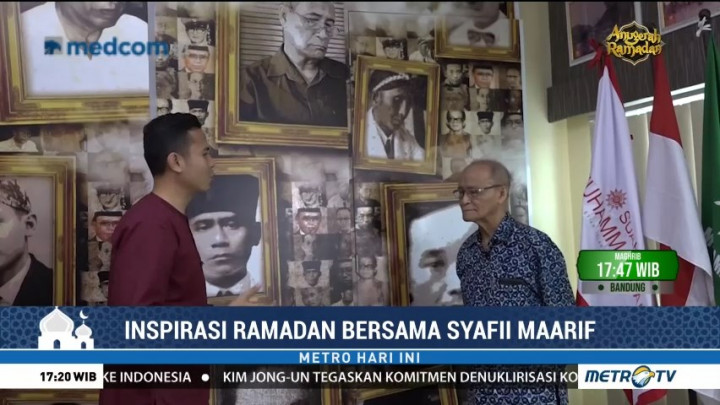 Inspirasi Ramadan Bersama Buya Syafii Maarif (1)