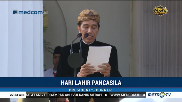 Jokowi Ajak Masyarakat Amalkan Nilai Pancasila