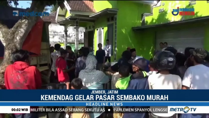Kemendag Gelar Pasar Murah di Jember
