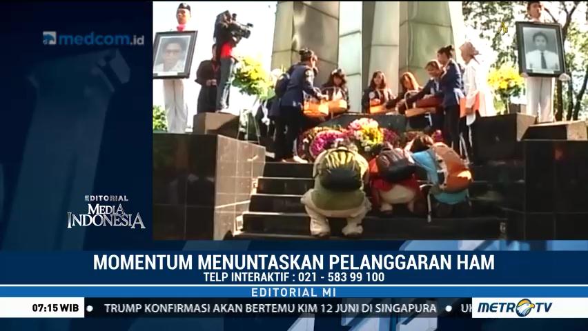 Momentum Menuntaskan Pelanggaran HAM