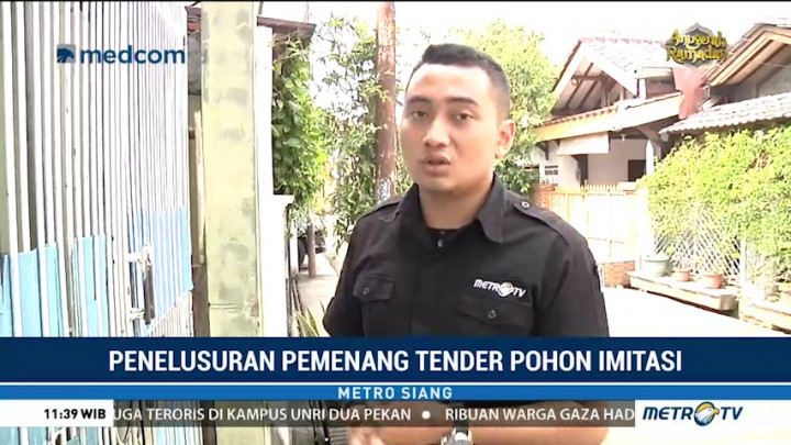 Menelusuri Perusahaan Pemenang Tender Proyek Pohon Imitasi