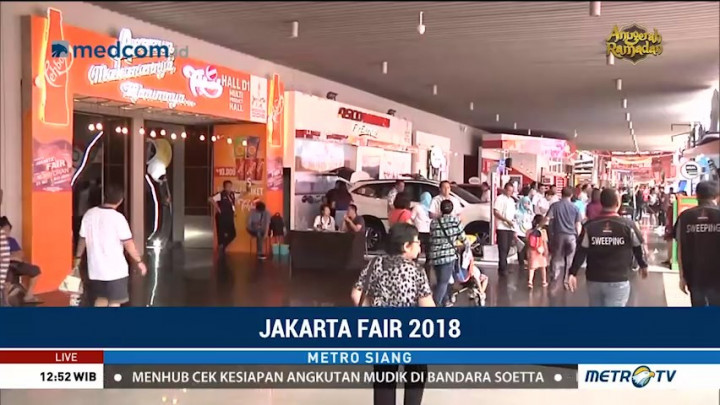 Nobar Hingga Undian Ramaikan Jakarta Fair 2018