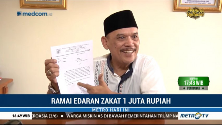 Klarifikasi Lurah Cilandak Barat Soal Polemik Edaran Zakat
