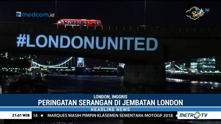 Peringatan Setahun Serangan Teror di Jembatan London