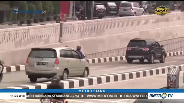 Underpass Mampang-Kuningan Sudah Bersih dari Coretan