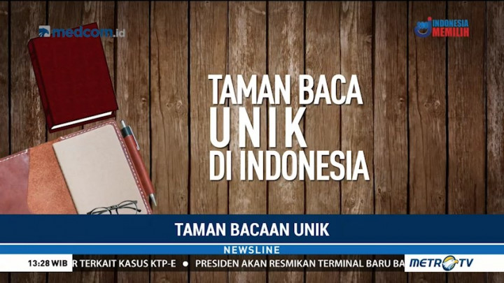 Daftar Taman Baca Unik di Indonesia