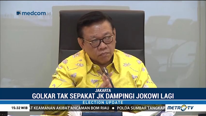 Golkar Tak Setuju JK Kembali Jadi Cawapres
