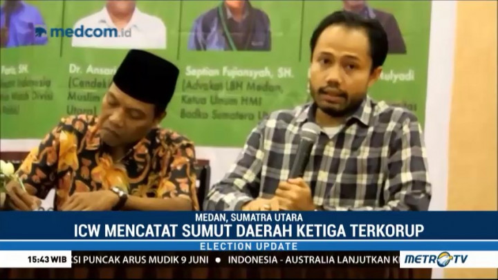 ICW Ajak Warga Sumut Pilih Pemimpin Antikorupsi