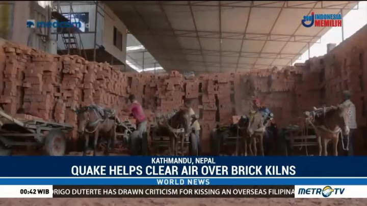 Quake Helps Nepal Clear Blackened Air Over Brick Kilns