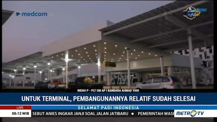 Terminal Baru Bandara Ahmad Yani Angkat Konsep <i>Go Green</i>