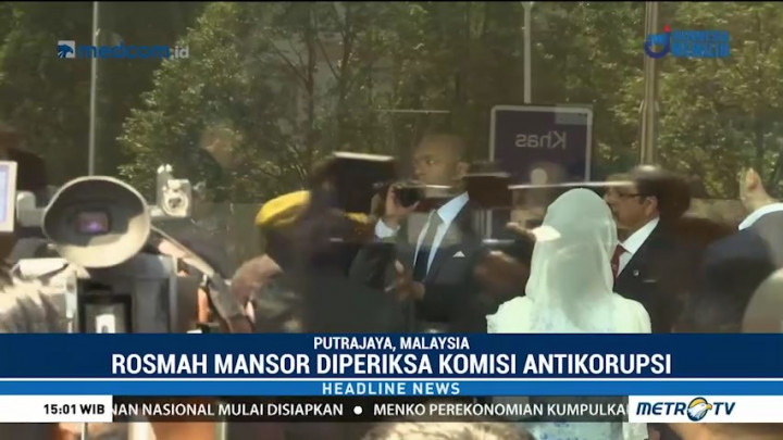 Istri Najib Razak Diperiksa Komisi Antikorupsi Malaysia