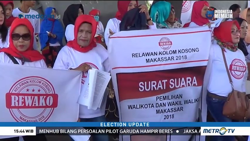 Pendukung Ramdhan Pomanto Ajak Warga Makassar Pilih Kotak Kosong