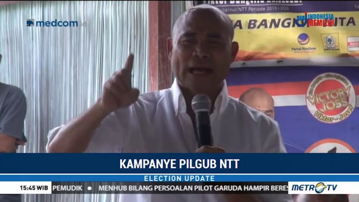 Viktor Laiskodat Janji Bangun Sekolah Pariwisata di NTT