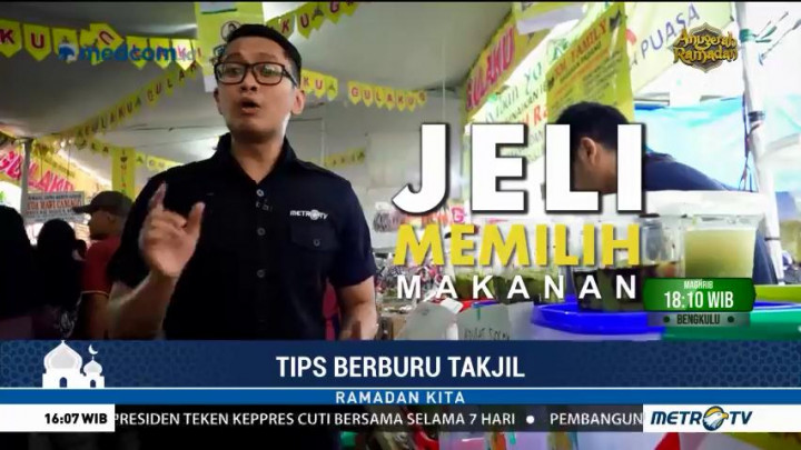 Tips Berburu Takjil