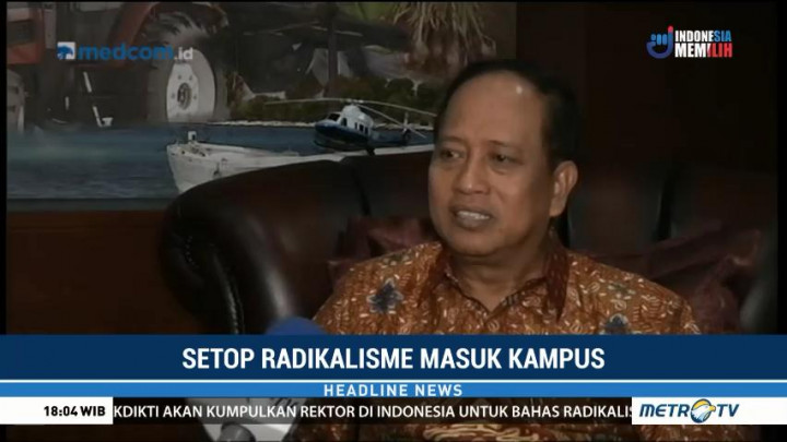 Cegah Radikalisme, Menristekdikti akan Kumpulkan Rektor se-Indonesia