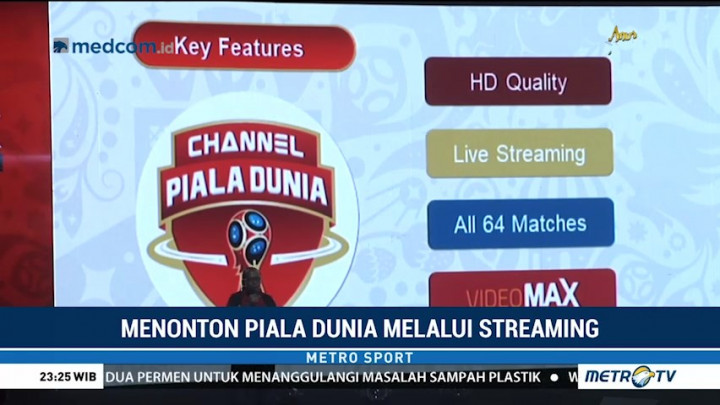 Nonton Piala Dunia Bisa Streaming Lewat Aplikasi Ini