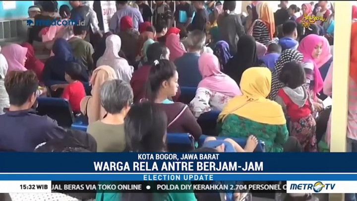 Permohonan KTP-el di Bogor Membludak