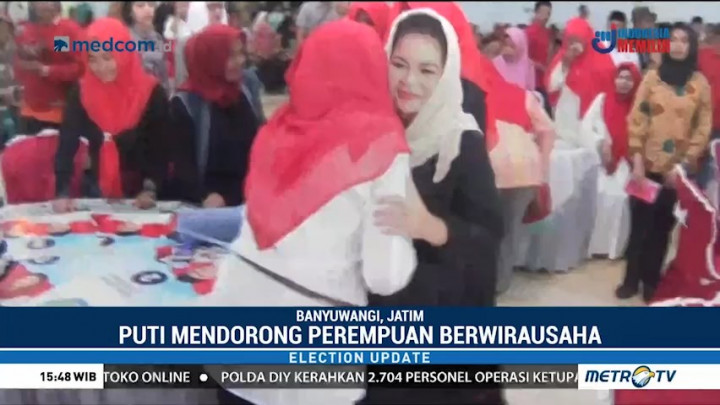 Dua Cagub Jatim Dongkrak Elektabilitas dengan Menyapa Warga