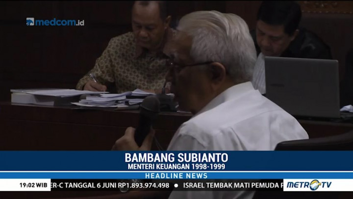 Eks Menkeu Beri Kesaksian untuk Kasus BLBI