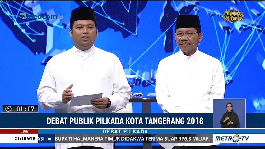 Debat Publik Pilkada Kota Tangerang 2018 (1)