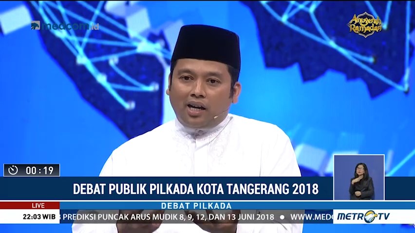 Debat Publik Pilkada Kota Tangerang 2018 (4)