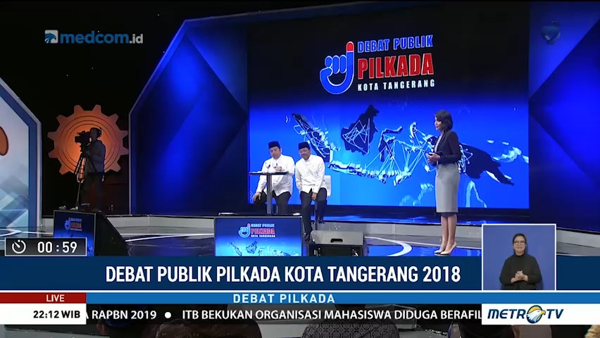Debat Publik Pilkada Kota Tangerang 2018 (5)