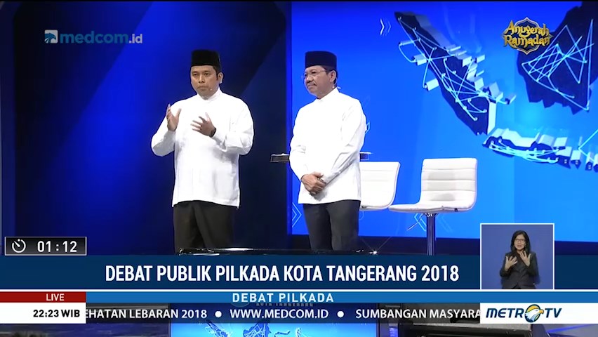 Debat Publik Pilkada Kota Tangerang 2018 (6)