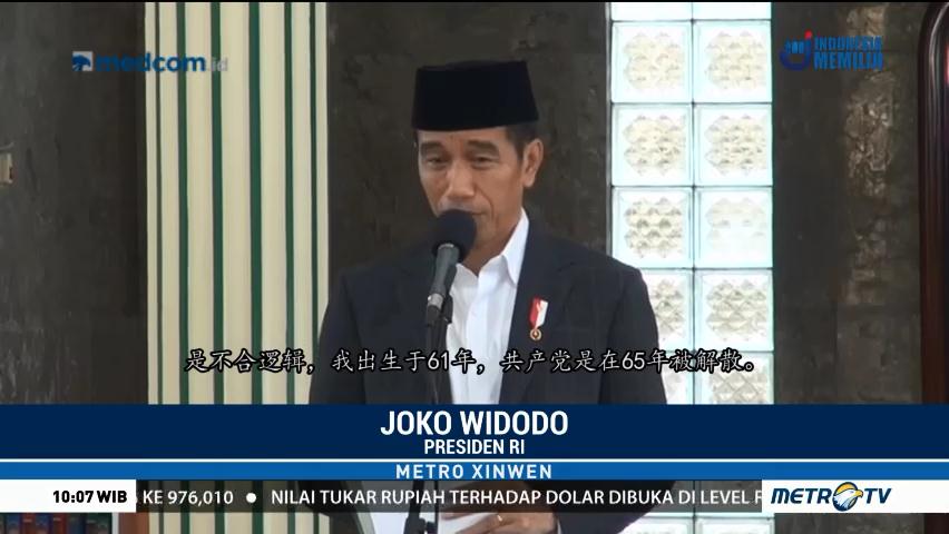 Presiden Bantah Isu PKI