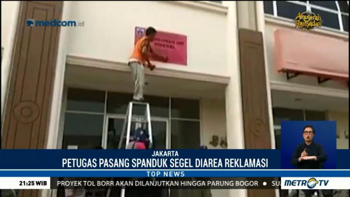 Anies Pimpin Langsung Penyegelan Pulau Reklamasi