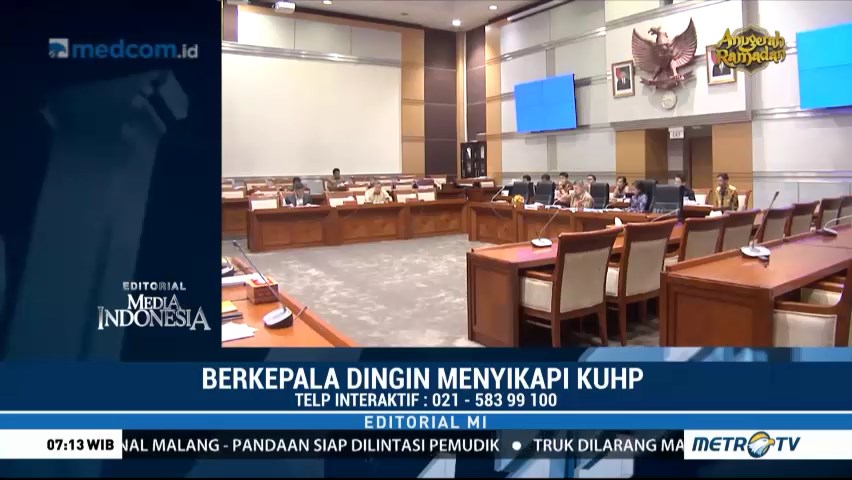 Berkepala Dingin Menyikapi KUHP