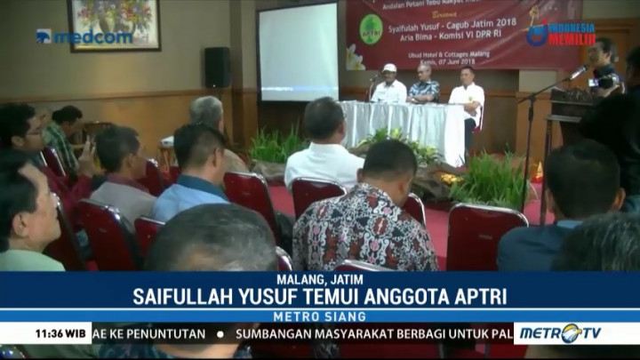 Khofifah Bertemu LMDH, Gus Ipul Temui Petani Tebu