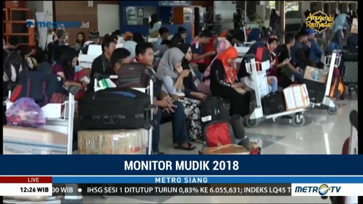 Bandara Sultan Hasanuddin Mulai Dipadati Pemudik