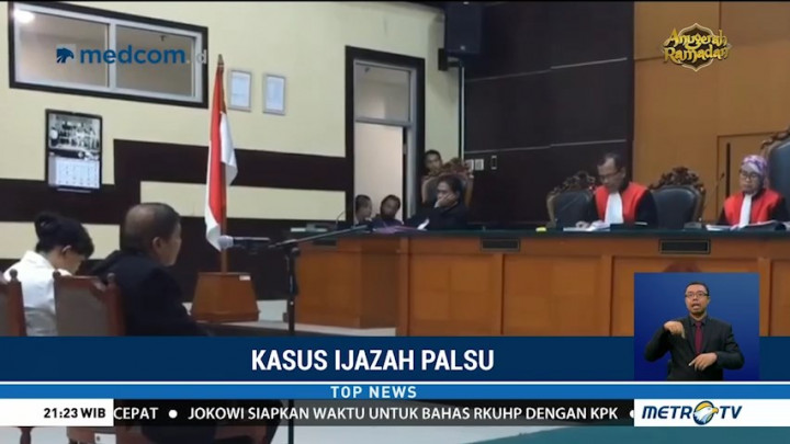 2 Terdakwa Kasus Ijazah Palsu STT Setia Jadi Tahanan Kota