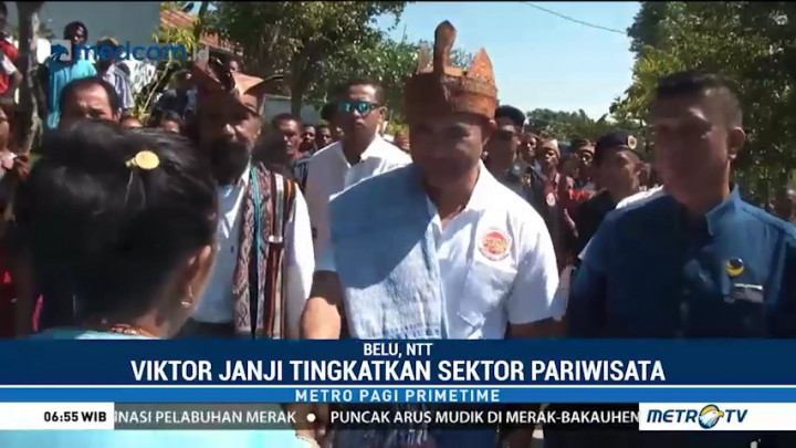 Viktor Janji Tingkatkan Sektor Pariwisata Desa Kewar