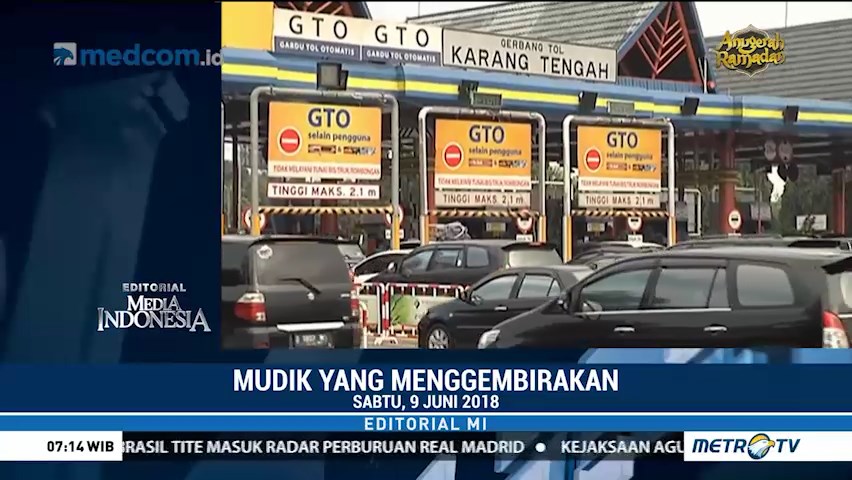 Mudik yang Menggembirakan