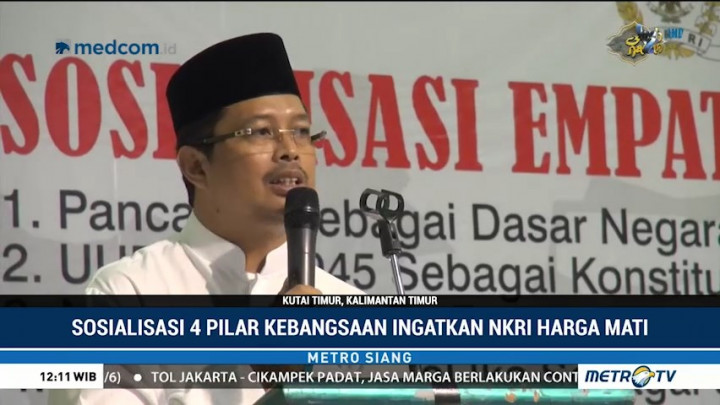 Wakil Ketua MPR Sosialisasi Empat Pilar Kebangsaan di Kutai Timur