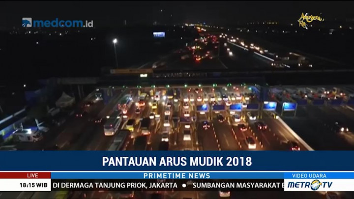 Volume Kendaraan di Tol Cikarang Utama Meningkat