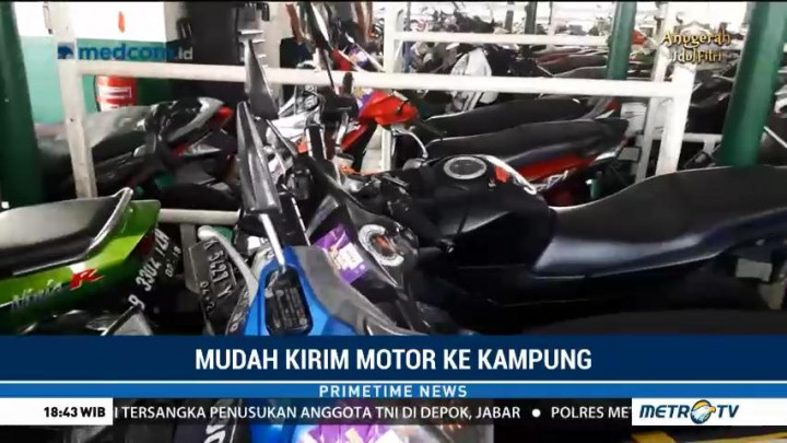 Cara Mudah Kirim Motor ke Kampung Jelang Lebaran