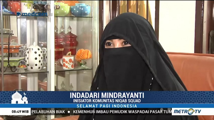 Mengenal Komunitas Niqab Squad