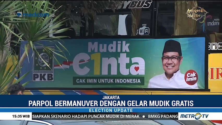 Cari Simpati Lewat Mudik Gratis