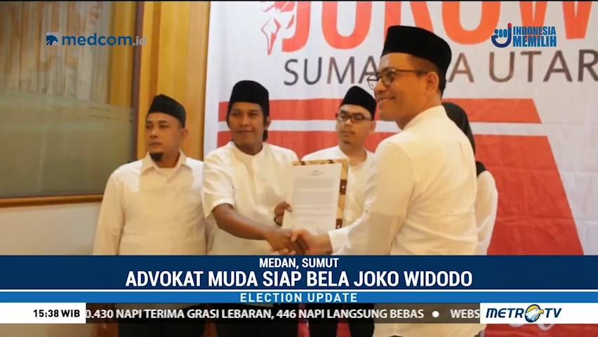 Advokat Muda di Sumut Siap Bela Jokowi