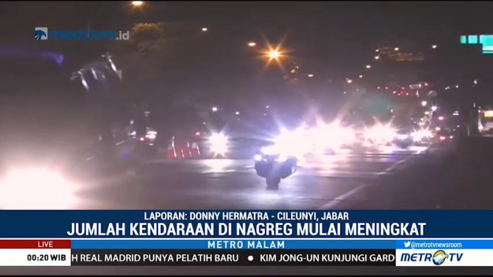 Arus Lalin di Jalur Nagreg Ramai Lancar