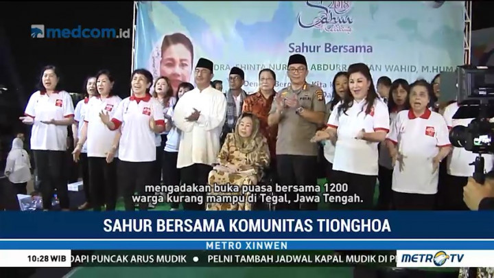 Sahur Bersama Komunitas Tionghoa