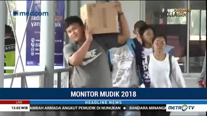 Pelabuhan Merak Sepi di Siang Hari