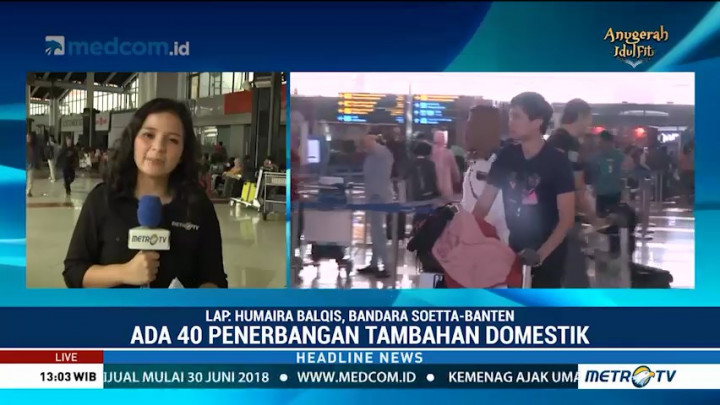 H-3 Lebaran, Bandara Soetta Siapkan 9 Penerbangan Tambahan