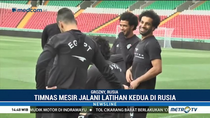 Mohamed Salah Ikut Berlatih Bersama Timnas Mesir