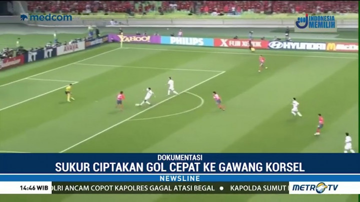 Gol Hakan Sukur Masih Jadi yang Tercepat