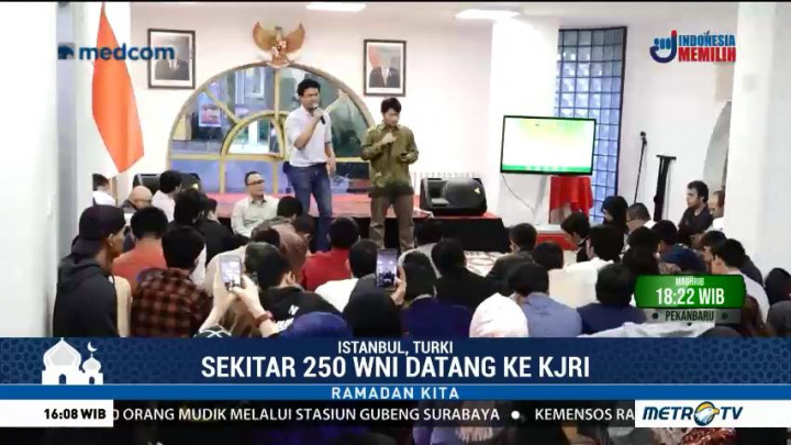 Berbuka Puasa Bersama WNI di Turki
