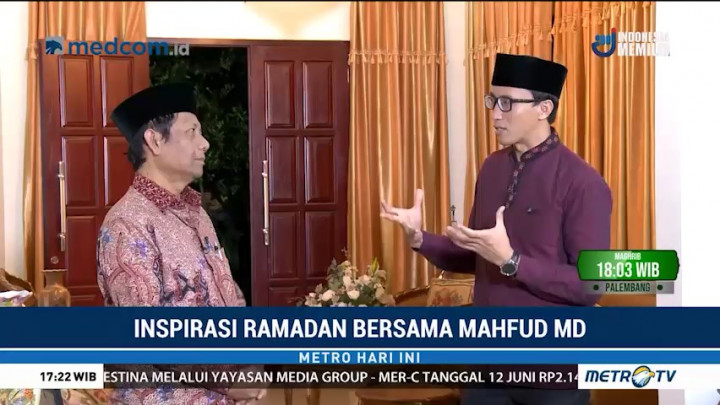 Inspirasi Ramadan bersama Mahfud MD (1)